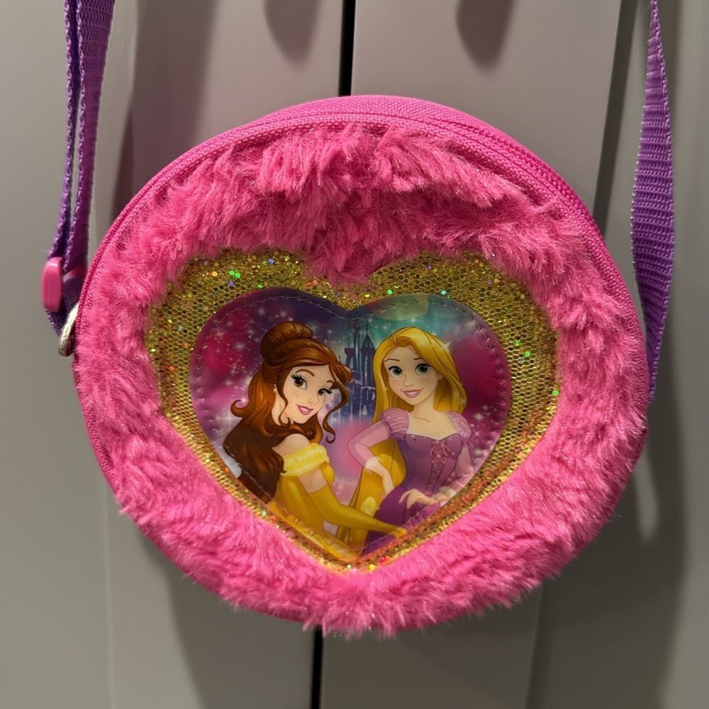 Pink Princess Kids Shoulder Bag
